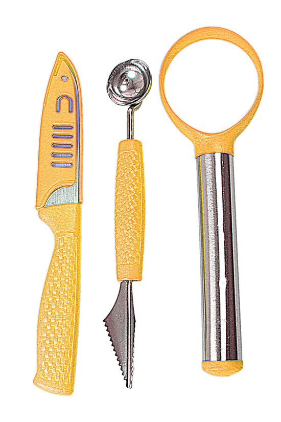 Premium 3Piece Kitchen Utensil Knife Set for Food Preparation