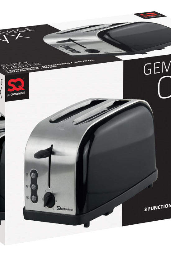 SQ Professional Legacy 2 Slice Toaster 900W Amethyst Stylish and Efficient Kitchen Appliance