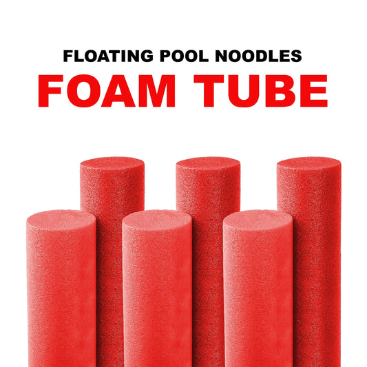 152cm Red Swimming Pool Foam Noodle Tube for Water Fun