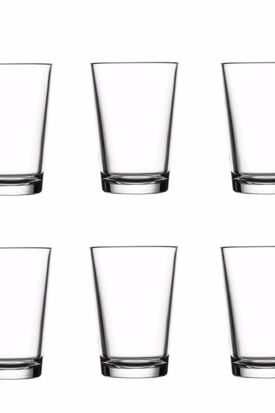 Alanya Long Drinking Glasses 6 Pack Stylish Glassware Set