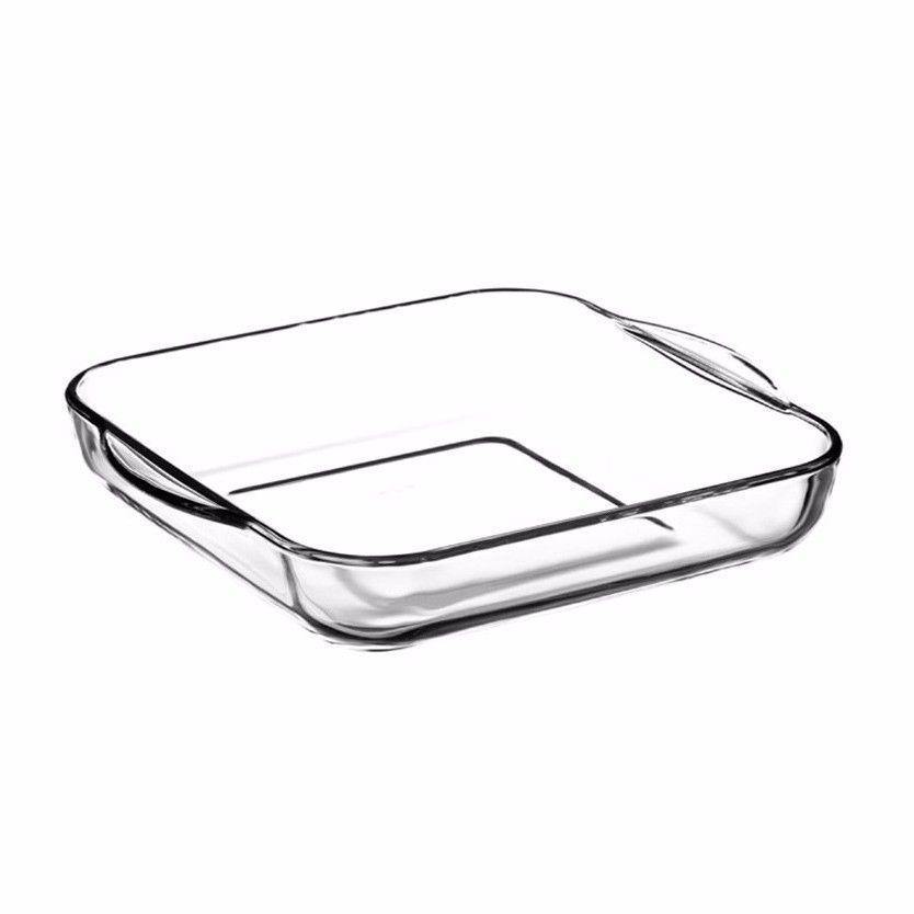 Borcam Small Round Glass Kitchen Roaster 172L Capacity