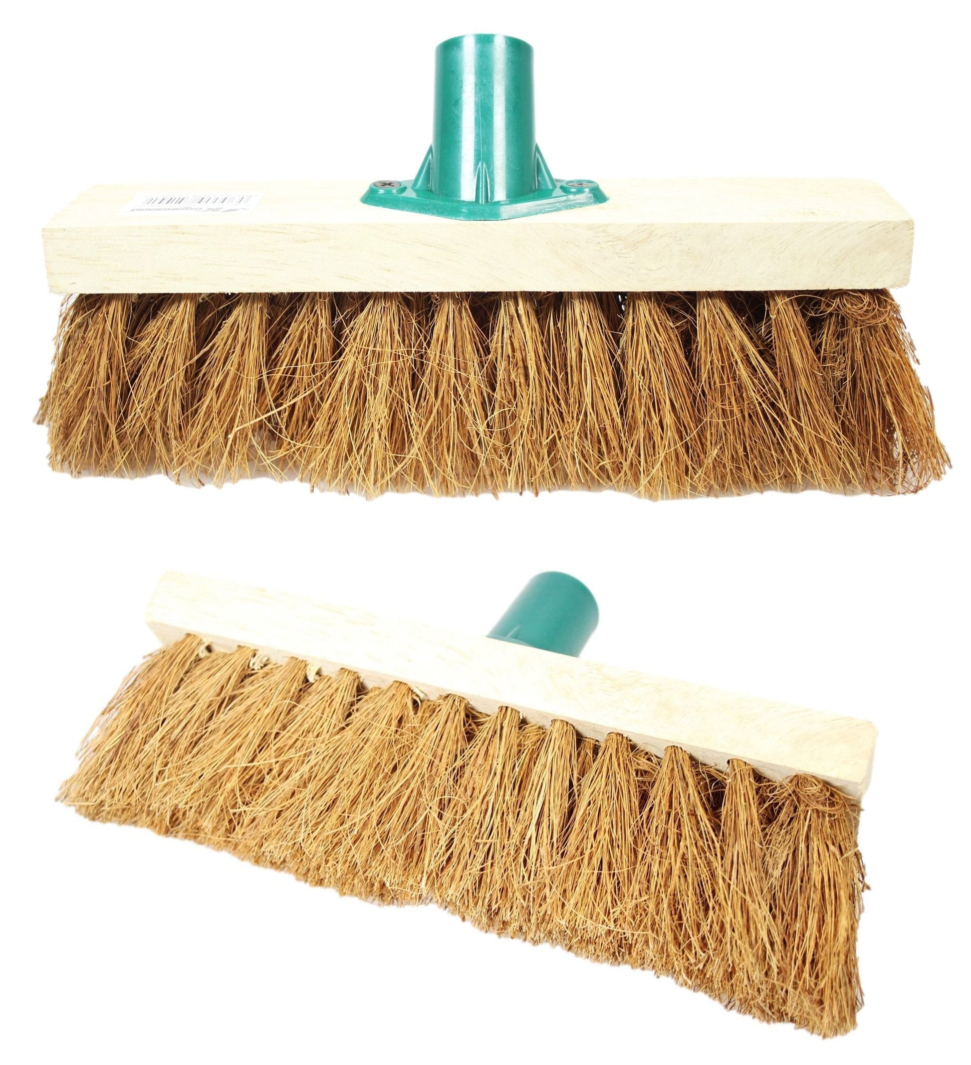 10 Soft Coco Bristle Brush for Indoor Outdoor Cleaning