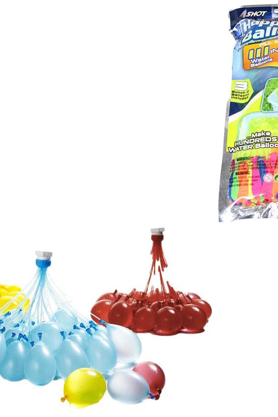 3 Bunch Water Aqua Balloons Fill Seal 111 Balloons Instantly
