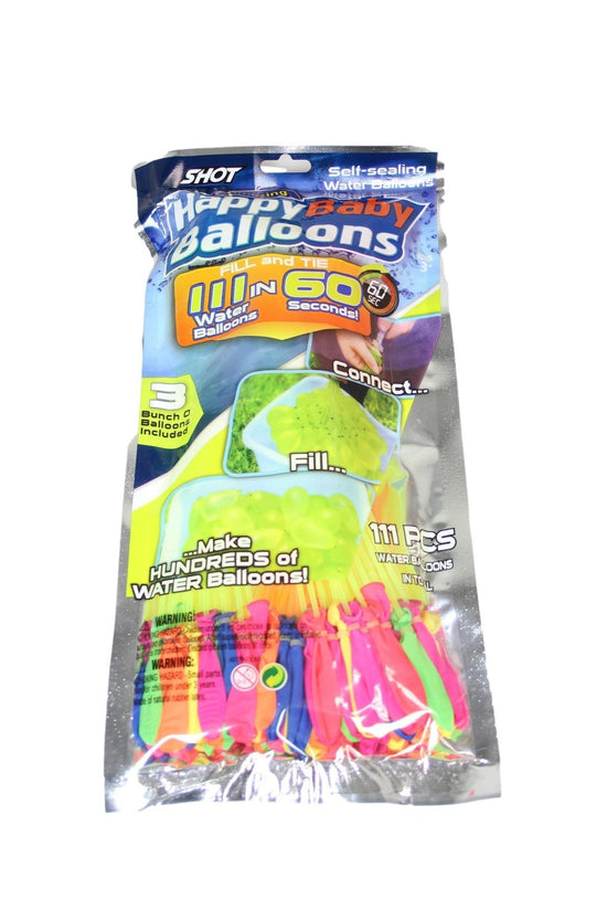 3 Bunch Water Aqua Balloons Fill Seal 111 Balloons Instantly