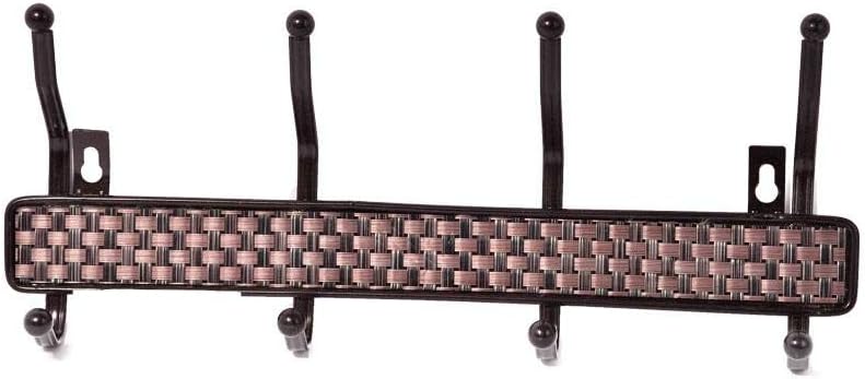 Stylish Metal Coat Hook Hanger Rack 33 cm Length