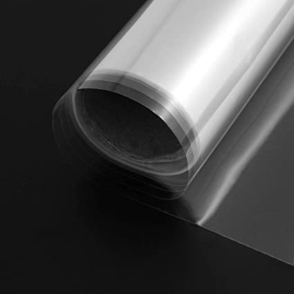 Clear Transparent Plastic Cellophane Gift Wrap 70cm x 2m Ideal for Bouquets