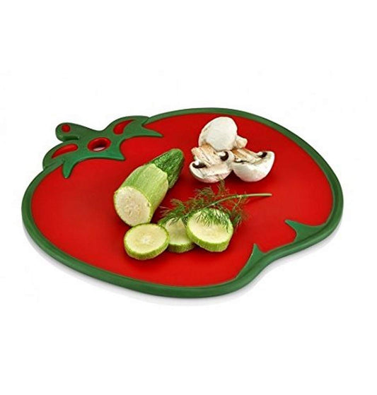 Premium Tomato Red NonSlip Chopping Board 30 x 30 x 1cm