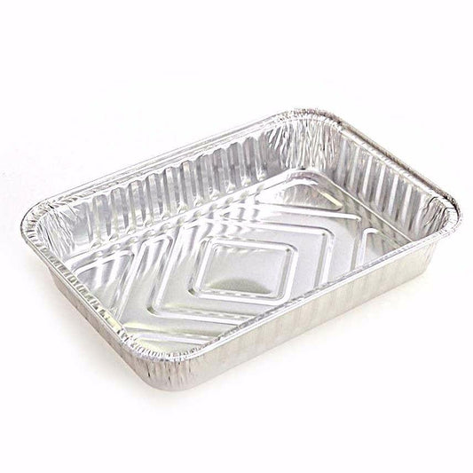 Premium Large Foil Roasting Tray for Versatile Cooking 53x32cm