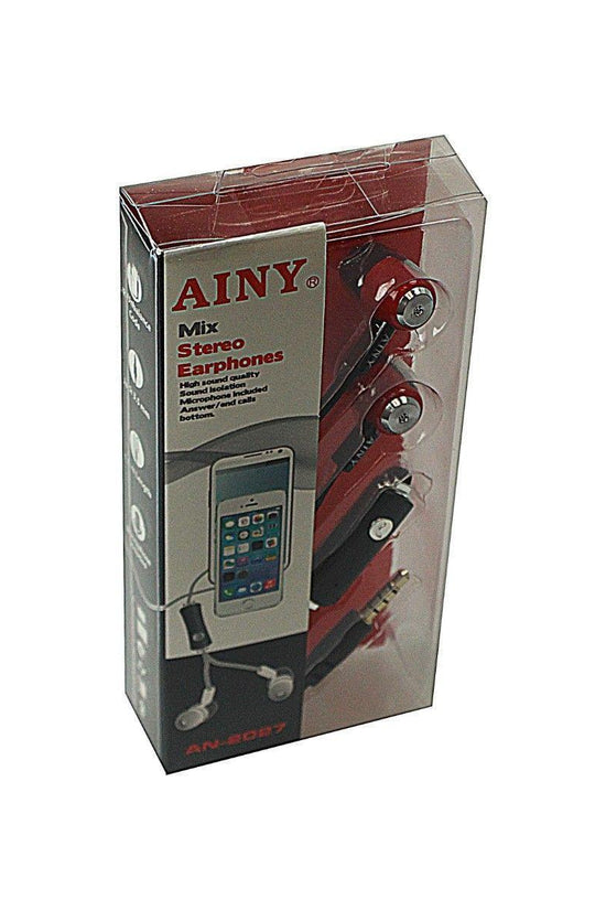 AINY Mix Stereo Earphones Premium Sound Comfort Fit