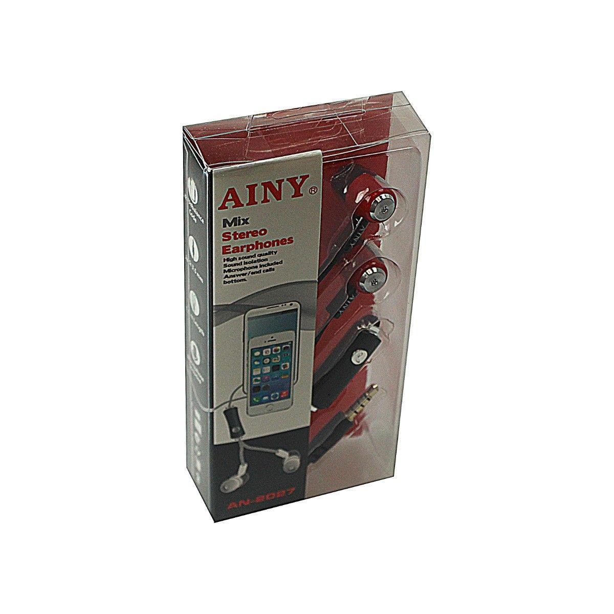 AINY Mix Stereo Earphones Premium Sound Comfort Fit