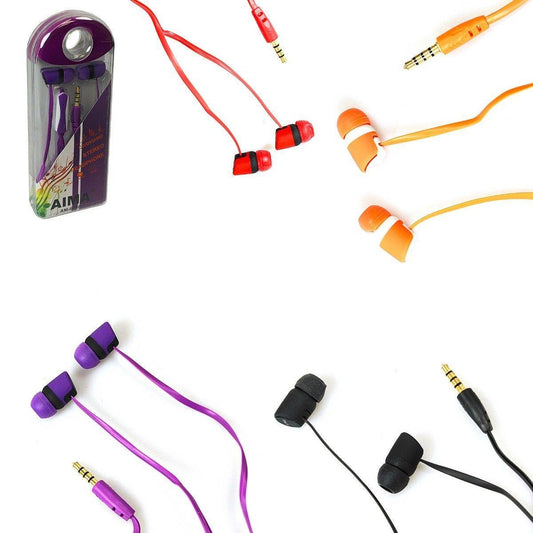 Premium AIMA CDDVDMD Stereo Earphones for Immersive Audio Experience