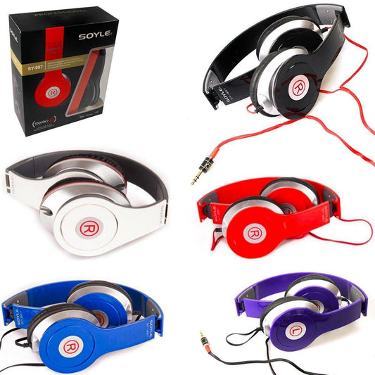 Soyle Plastic Headphones with Cable Durable and Stylish Audio Accessory