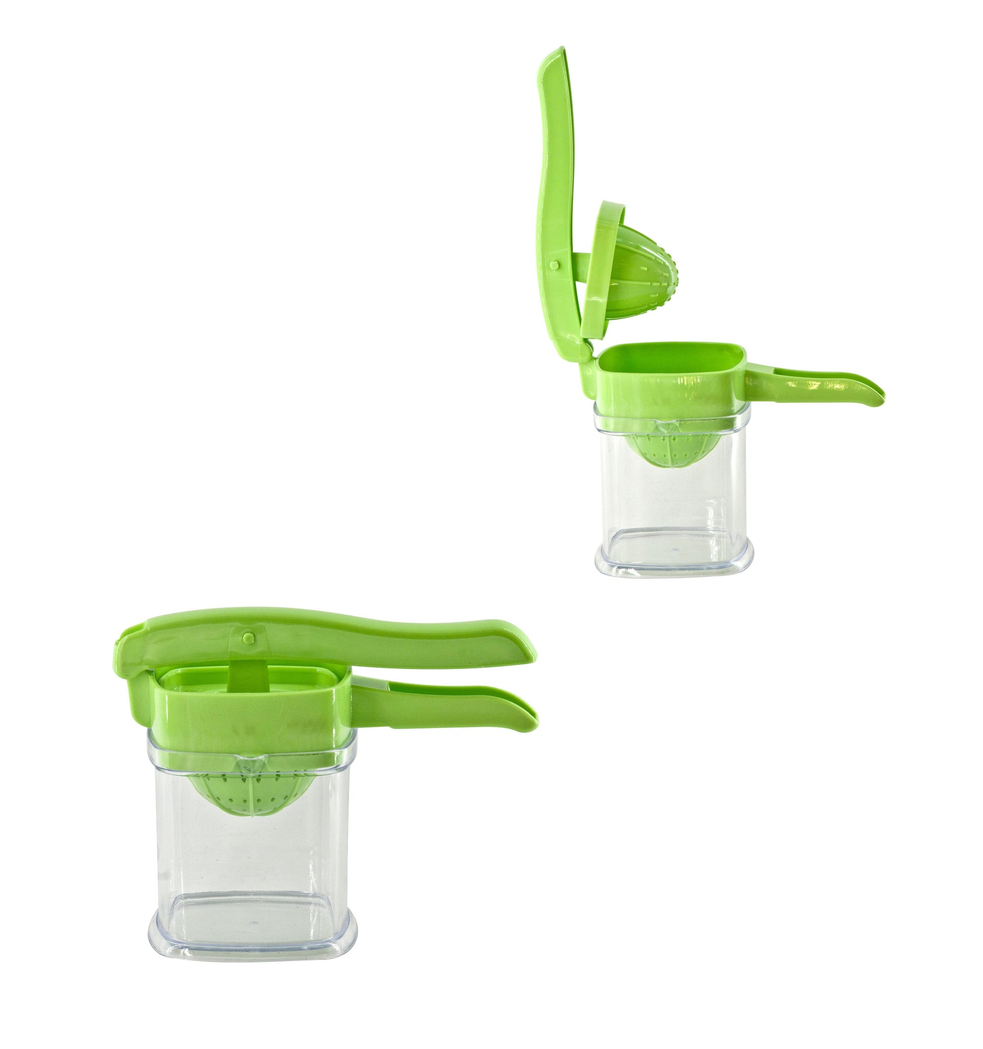 Durable Plastic Manual Hand Press Juice Squeezer 05L Capacity