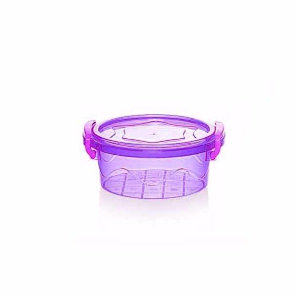 Durable Mini Round Food Storage Container 300ml Assorted Colors
