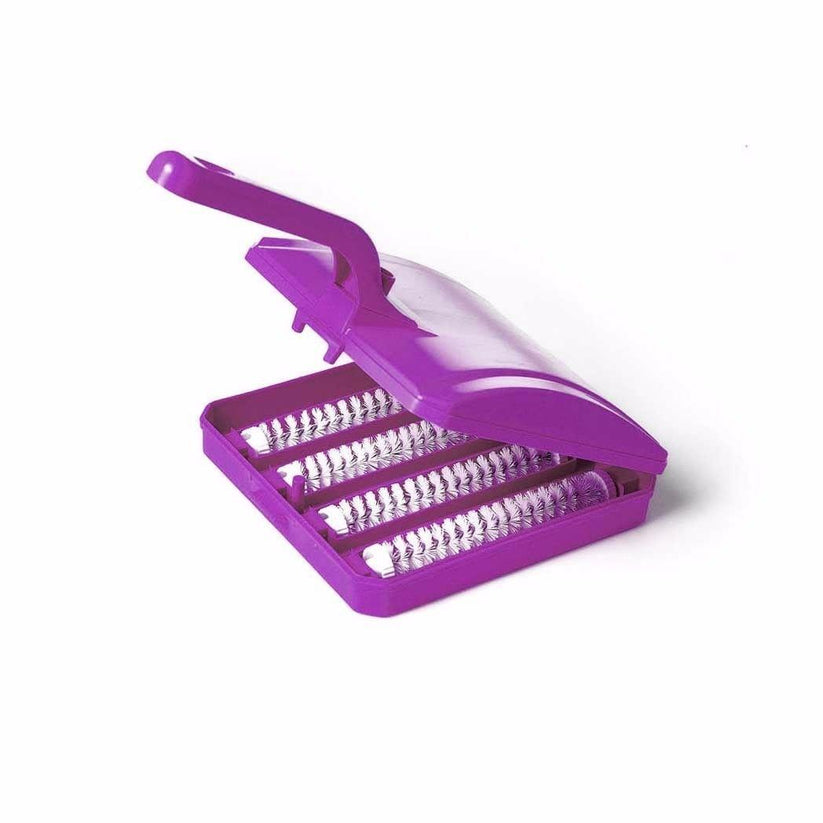 Efficient 4Way Carpet Brush Crumb Collector with Handle ZP109
