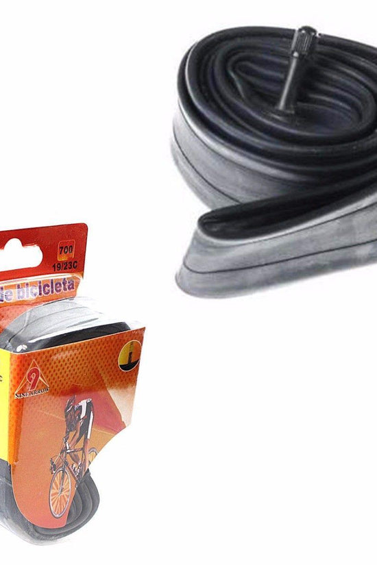 Durable 19 Inch 700c Inner Bike Tube in Black Color