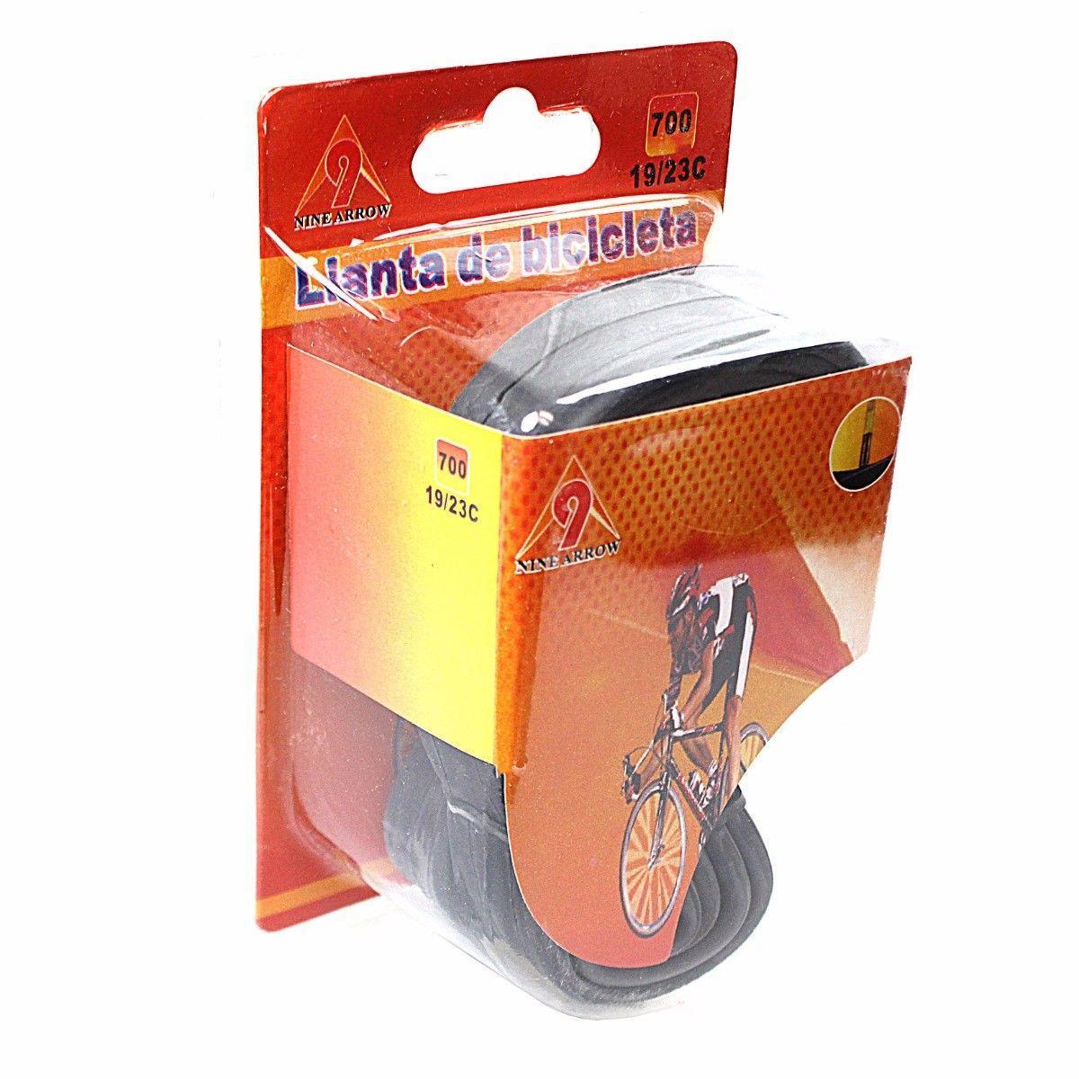 Durable 19 Inch 700c Inner Bike Tube in Black Color