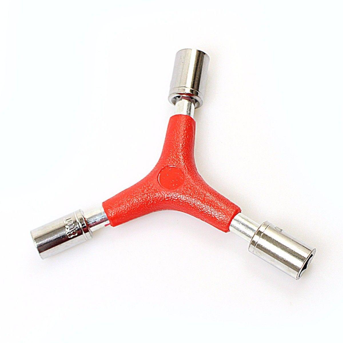 3in1 Bike Bicycle Triple Socket Wrench Tool