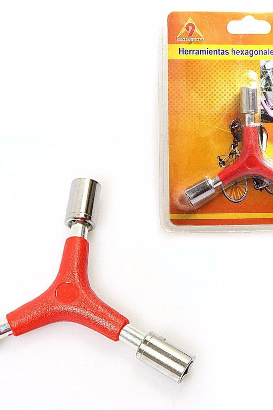3in1 Bike Bicycle Triple Socket Wrench Tool