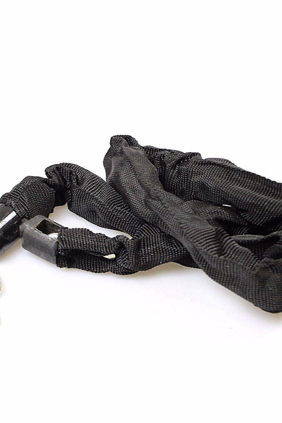 HeavyDuty Black Bike Chain Lock for Outdoor Security