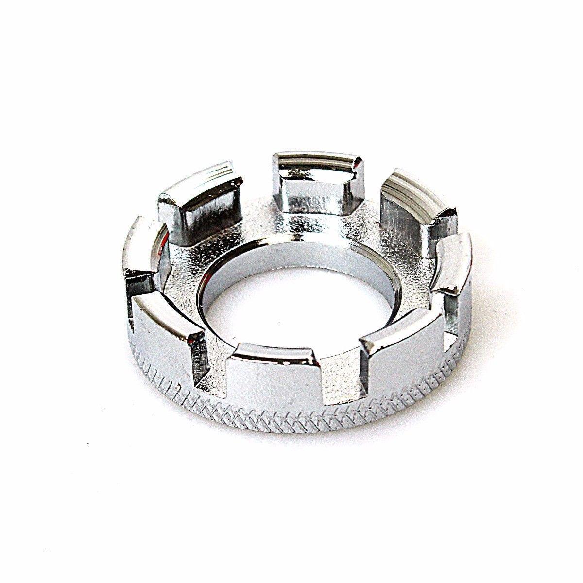 Durable Silver Bicycle Spoke Wrench Tool Easy Maintenance Adjustment