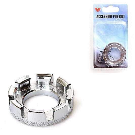 Durable Silver Bicycle Spoke Wrench Tool Easy Maintenance Adjustment