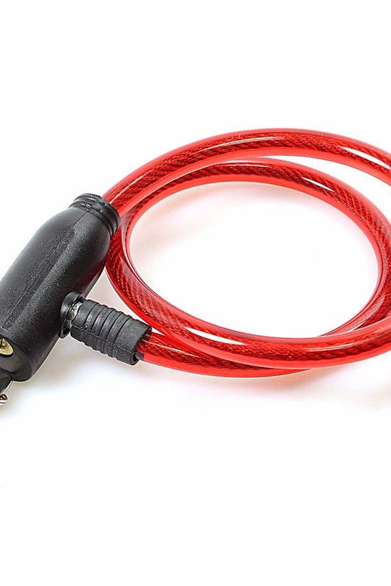 Durable Bicycle Bike Lock with Keys in Assorted Colors