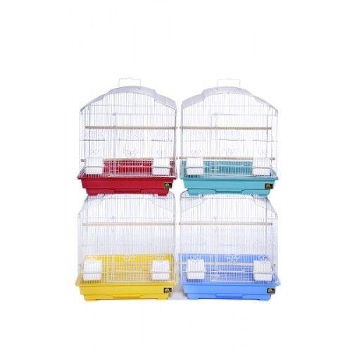 Colorful Small Indoor Bird Cage 22 x 26 cm Assorted Designs