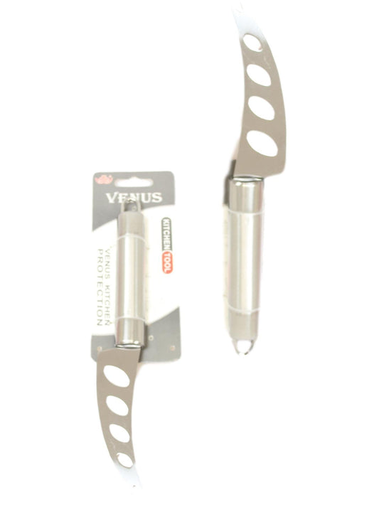 Premium Stainless Steel Slicer Knife with Precision Slotted Holes