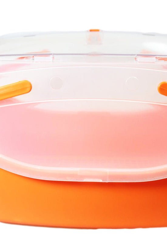 Secure Cats Box for Cats and Puppies Blue and Orange 55x30cm