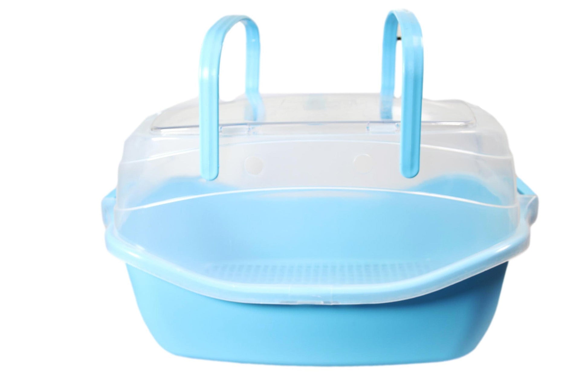 Secure Cats Box for Cats and Puppies Blue and Orange 55x30cm
