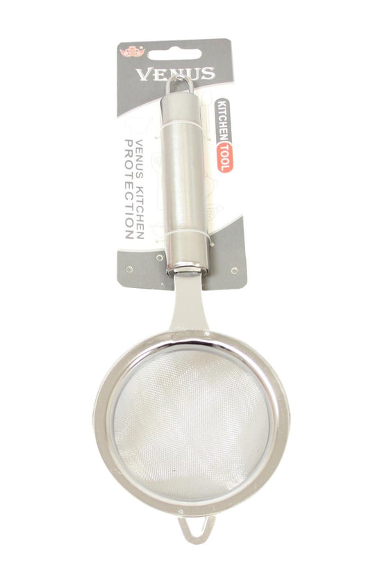 Stainless Steel Kitchen Sieve for Precision Food Prep 9cm x 22cm
