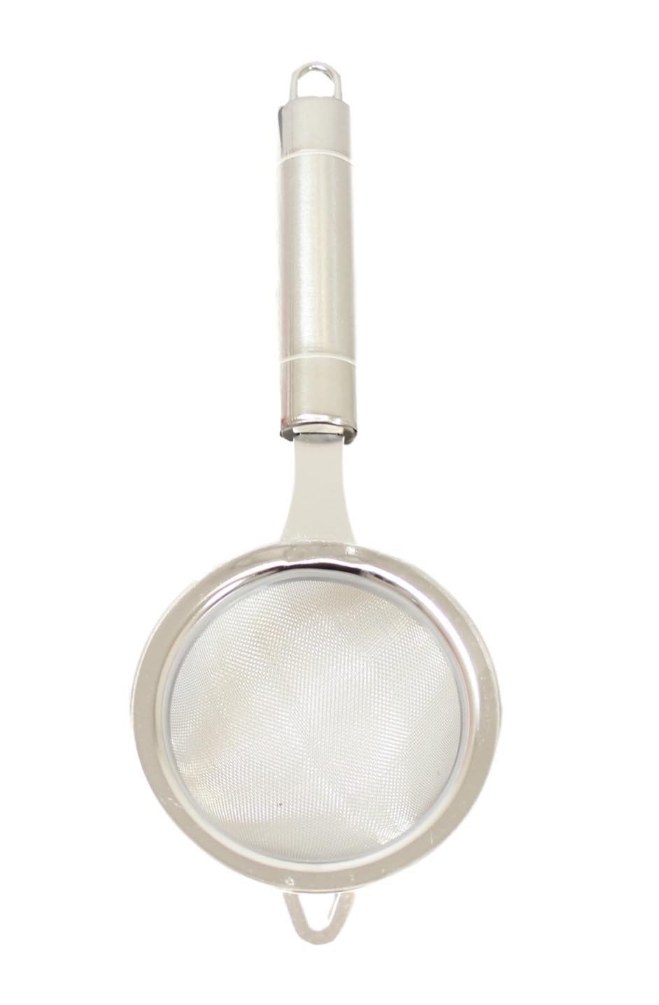 Stainless Steel Kitchen Sieve for Precision Food Prep 9cm x 22cm