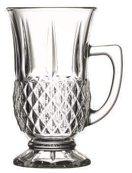 Elegant PB Istanbul Glass Tea Cups Mugs 160ml Set of 6 Premium Quality