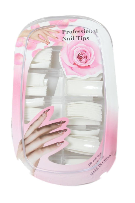 Square Artificial Fake Nail Extensions Pack of 100 Assorted Colours