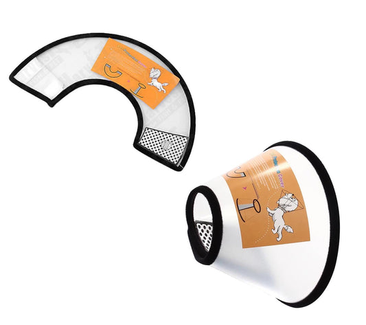 Adjustable Plastic Dog Cone Collar 5025 cm