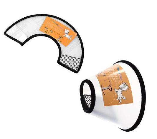 Adjustable Pet Dog Cone Collar 52 30 cm Soft Durable