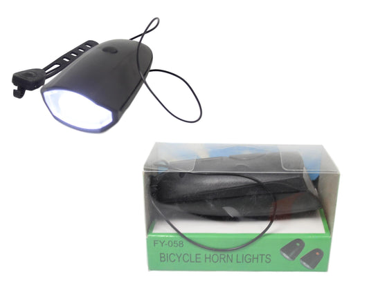 2in1 Bicycle Safety Light and Horn for Enhanced Visibility