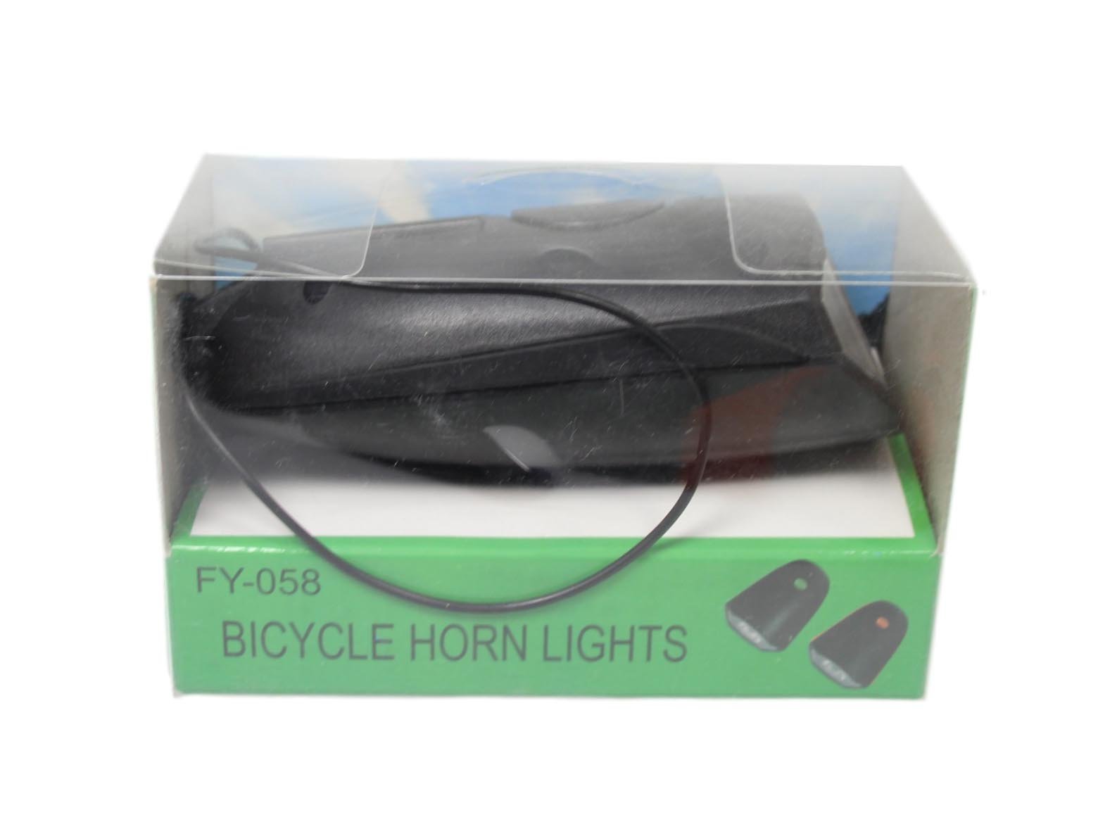 2in1 Bicycle Safety Light and Horn for Enhanced Visibility
