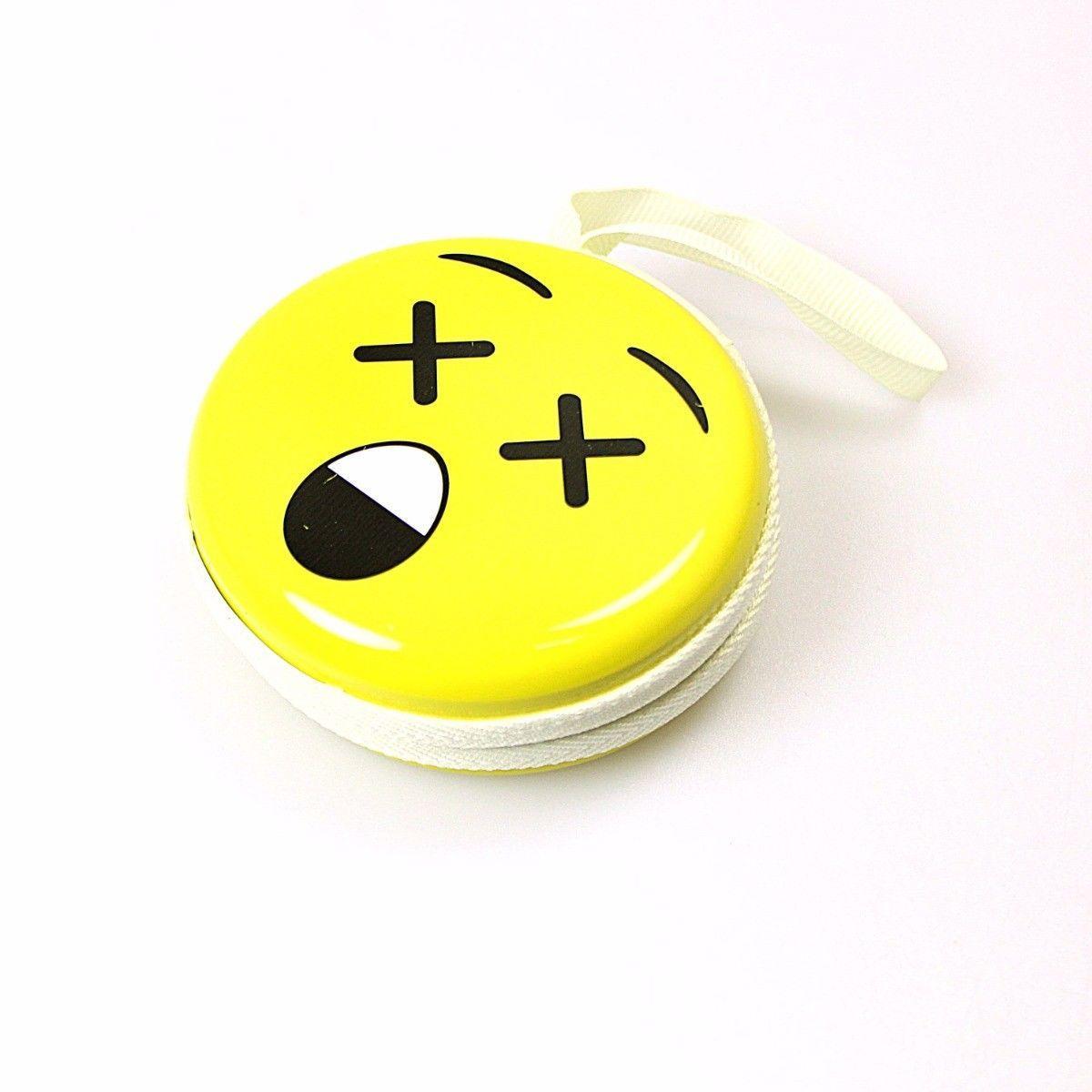 Cute Emoji Face Earphone Pouch Keep Your Earphones Safe and Stylish