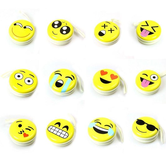 Cute Emoji Face Earphone Pouch Keep Your Earphones Safe and Stylish