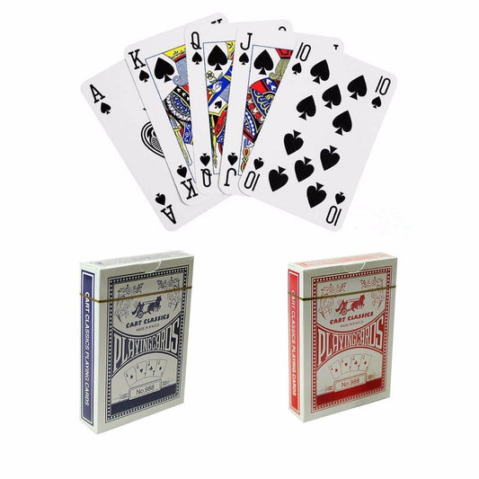 Assorted Colour Classic Playing Cards Pack