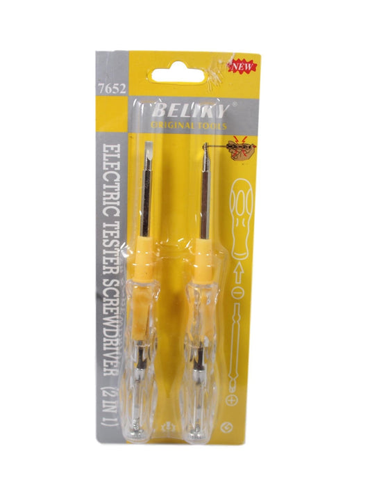 Versatile 2 in 1 Electric Tester Screwdriver for DIY Projects