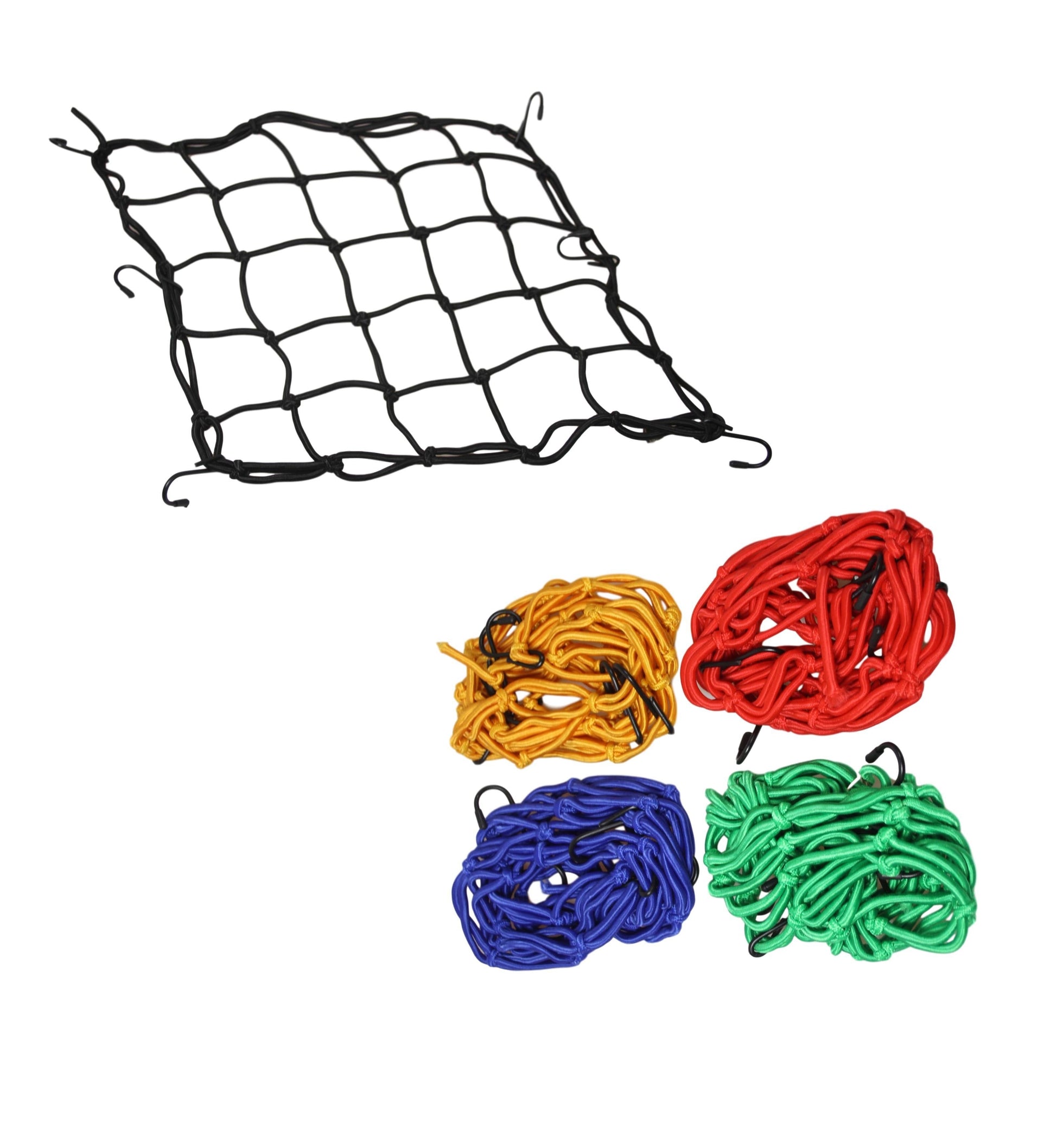 Colorful Luggage Elastic Straps with Hooks for Secure Traveling