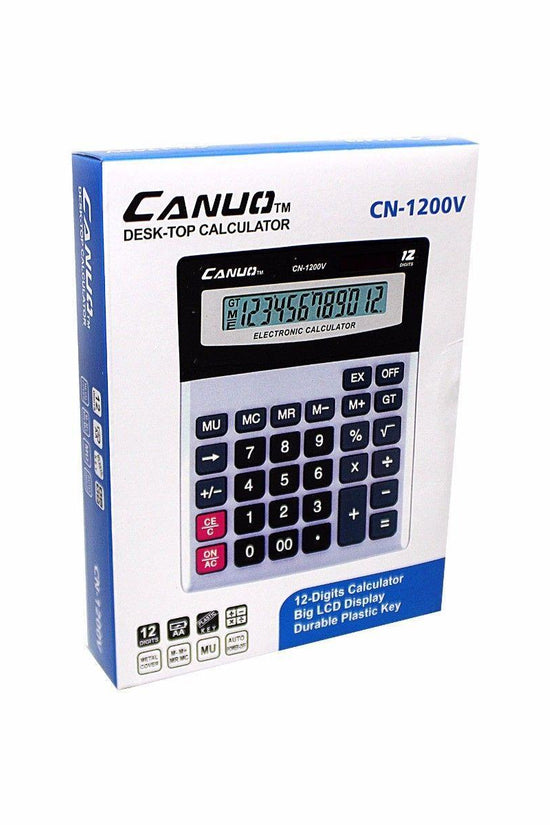 Canuo 12Digit Desktop Electronic Calculator Perfect for Home or Office