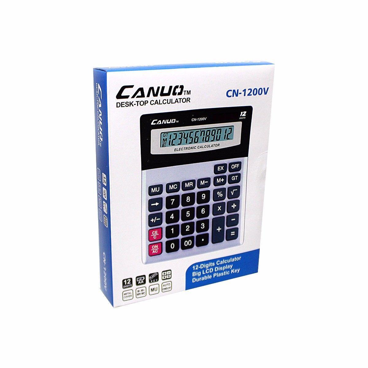 Canuo 12Digit Desktop Electronic Calculator Perfect for Home or Office