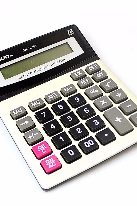 Canuo 12Digit Desktop Electronic Calculator Perfect for Home or Office