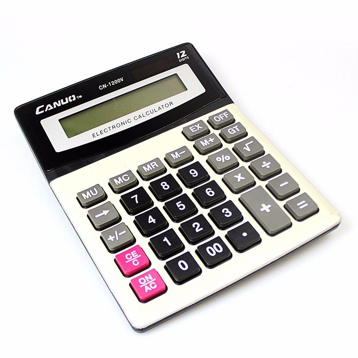 Canuo 12Digit Desktop Electronic Calculator Perfect for Home or Office