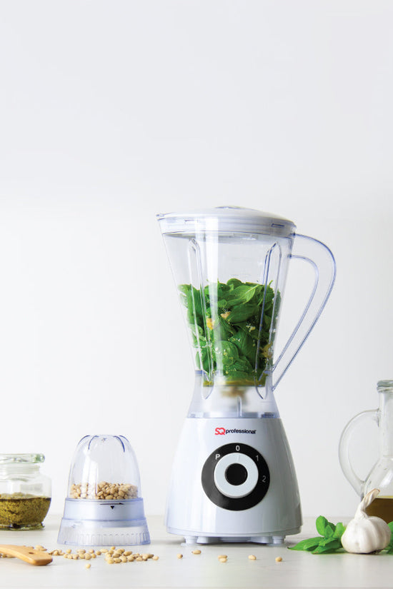 Powerful 600W Black Blender and Grinder by SQ Professional