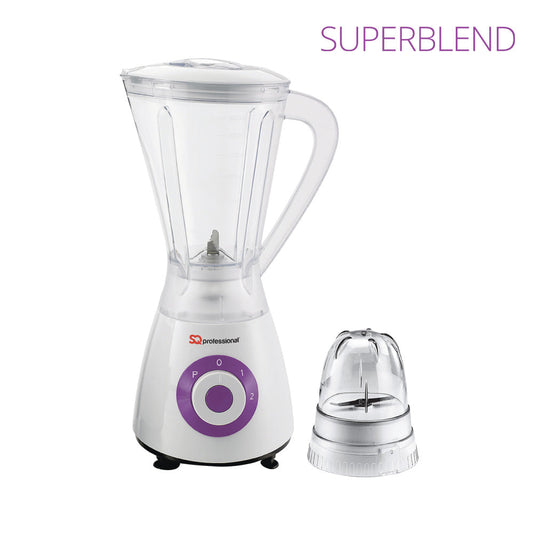 SQ Professional Blitz Blender and Grinder 600W Purple P97660